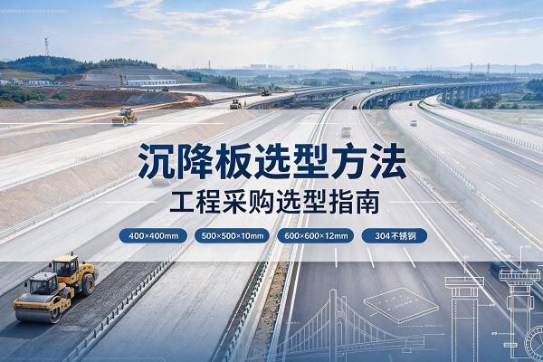 呼和浩特沉降板选择方法