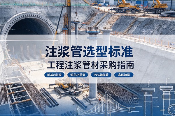 呼和浩特注浆管选型标准