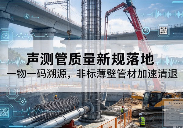 呼和浩特声测管质量新规落地，一物一码溯源，非标薄壁管材加速清退