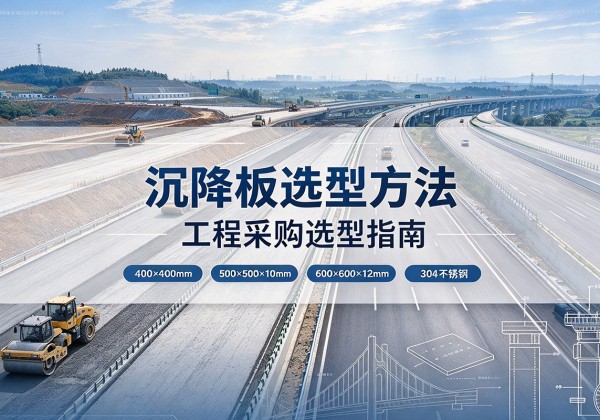 呼和浩特沉降板选择方法
